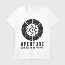 Мужская футболка хлопок Aperture lab