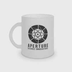 Кружка матовая стеклянная Aperture lab