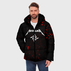 Мужская зимняя куртка 3D Metallica - фото 2