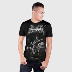 Мужская футболка 3D Slim Metallica - фото 2