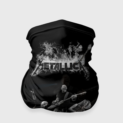 Бандана-труба 3D Metallica, цвет 3D печать