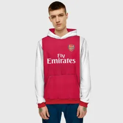 Мужская толстовка 3D Arsenal home 19-20 - фото 2