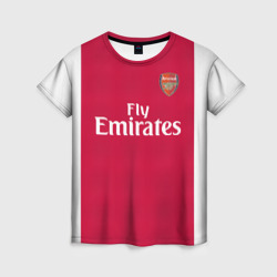 Женская футболка 3D Arsenal home 19-20