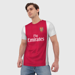 Мужская футболка 3D Arsenal home 19-20 - фото 2
