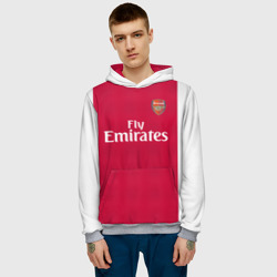 Мужская толстовка 3D Arsenal home 19-20 - фото 2