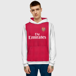 Мужская толстовка 3D Arsenal home 19-20 - фото 2