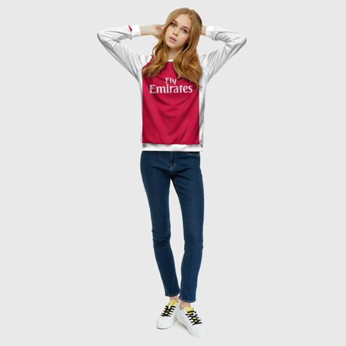 Женский свитшот 3D Arsenal home 19-20, цвет 3D печать - фото 5