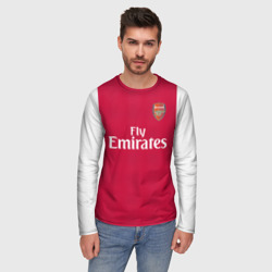 Мужской лонгслив 3D Arsenal home 19-20 - фото 2