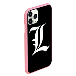 Чехол для iPhone 11 Pro Max матовый Death Note Тетрадь смерти l - фото 2