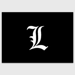 Поздравительная открытка Death Note Тетрадь смерти l