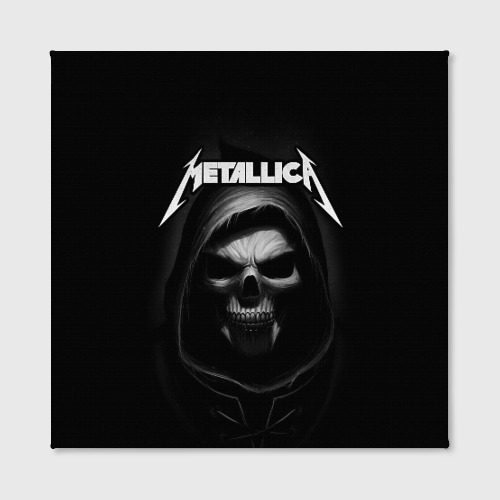 Холст квадратный Metallica, цвет 3D печать - фото 2