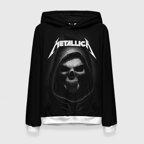 Женская толстовка 3D Metallica, цвет 3D печать