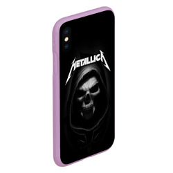 Чехол для iPhone XS Max матовый Metallica - фото 2