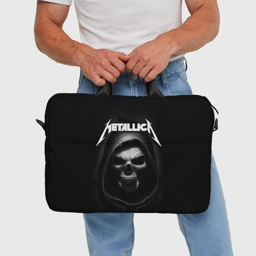 Сумка для ноутбука 3D Metallica, цвет 3D печать - фото 5