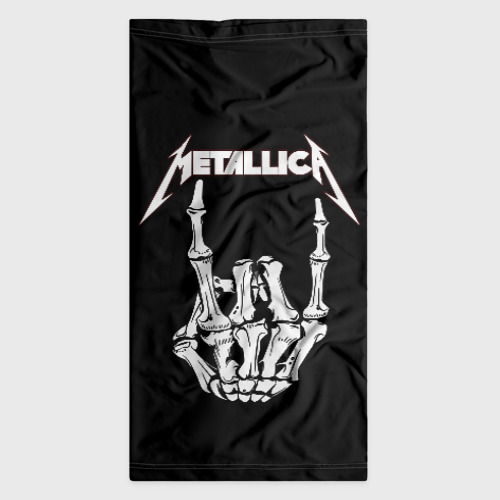 Бандана-труба 3D Metallica, цвет 3D печать - фото 7