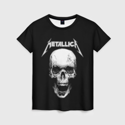 Женская футболка 3D Metallica