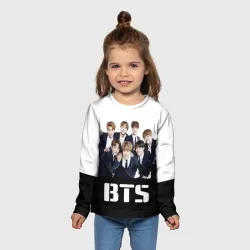 Детский лонгслив 3D BTS постер - фото 2