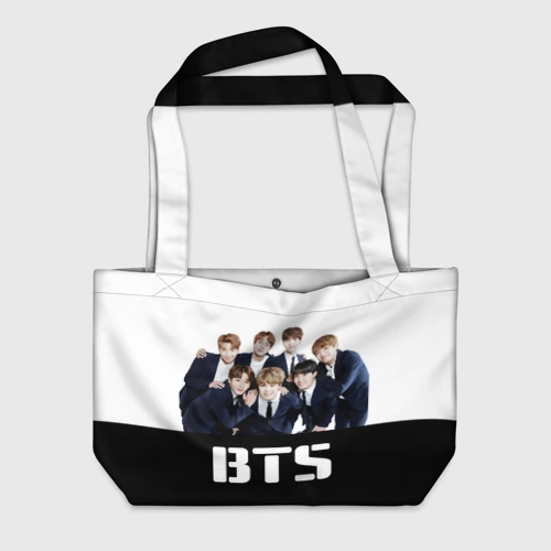 Пляжная сумка 3D BTS постер