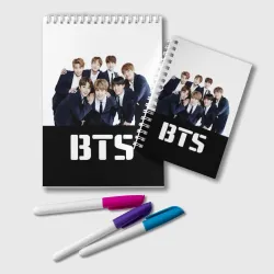 Блокнот BTS постер
