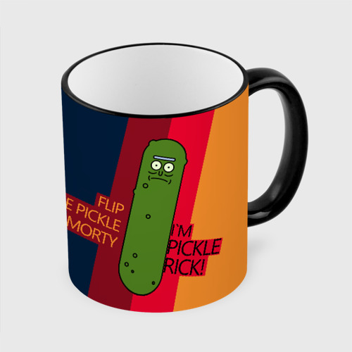 Кружка с полной запечаткой Pickle Rick Фото 01 Кружка с полной запечаткой Pickle Rick Фото 01