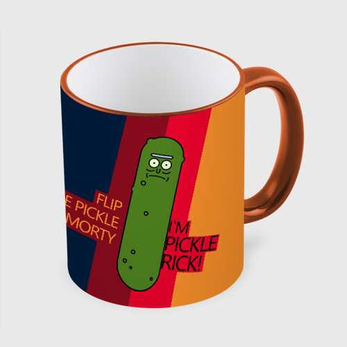 Кружка с полной запечаткой Pickle Rick Фото 01 Кружка с полной запечаткой Pickle Rick Фото 01