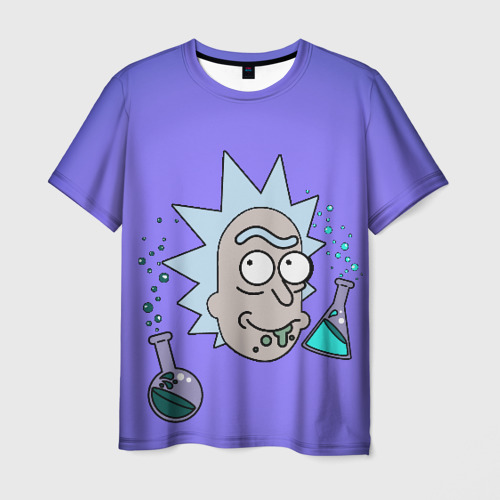 Мужская футболка 3D Smart Rick Фото 01 Мужская футболка 3D Smart Rick Фото 01
