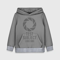 Детская толстовка 3D Испытуемый
