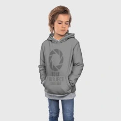 Детская толстовка 3D Испытуемый - фото 2