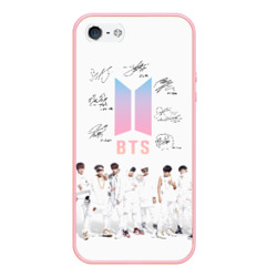 Чехол для iPhone 5/5S матовый BTS