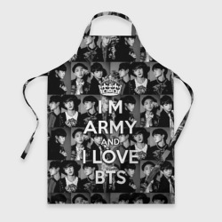 Фартук 3D I am army and I lover BTS