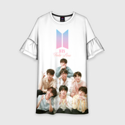 Детское платье 3D Take love BTS 