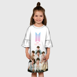 Детское платье 3D Take love BTS  - фото 2