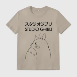 Мужская футболка хлопок Studio Ghibli