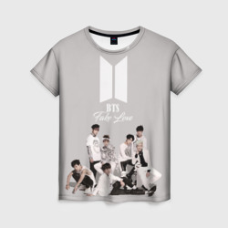 BTS - Take love – Женская футболка 3D с принтом купить со скидкой в -26%
