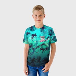 Детская футболка 3D GTA пальмы - фото 2