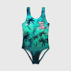 Детский купальник 3D GTA пальмы - фото 2