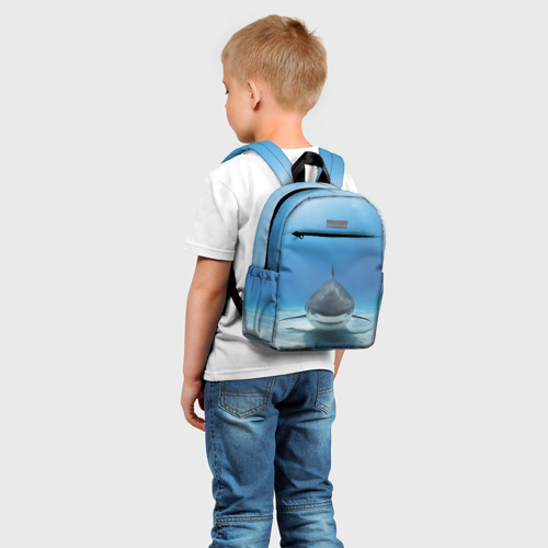 Детский рюкзак 3D с принтом Анфас, фото на моделе #1