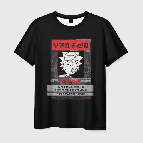 Мужская футболка 3D Rick Фото 01 Мужская футболка 3D Rick Фото 01