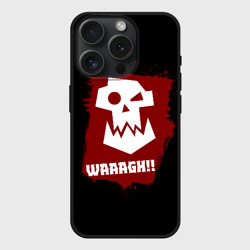 Чехол силиконовый для Apple iPhone 15 Pro матовый Waaagh!!