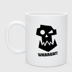 Кружка керамическая Waaagh!!