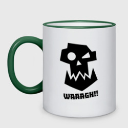 Кружка двухцветная Waaagh!!