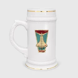 Кружка пивная Буран космический корабль СССР