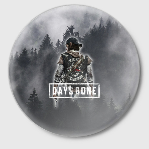 Значок Days Gone, цвет белый