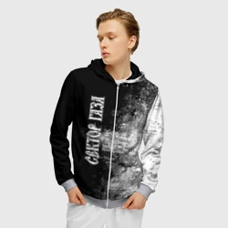 Мужская толстовка 3D на молнии Сектор Газа - фото 2
