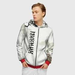 Мужская толстовка 3D на молнии Пикник - фото 2