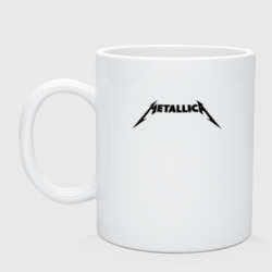 Кружка керамическая Metallica на спине