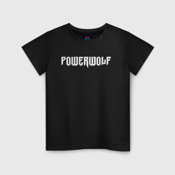 Детская футболка хлопок Powerwolf