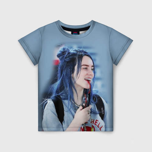 Детская Футболка BILLIE EILISH (3D)