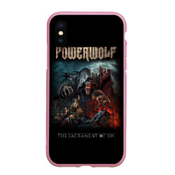 Чехол для iPhone XS Max матовый Powerwolf