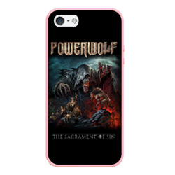 Чехол для iPhone 5/5S матовый Powerwolf